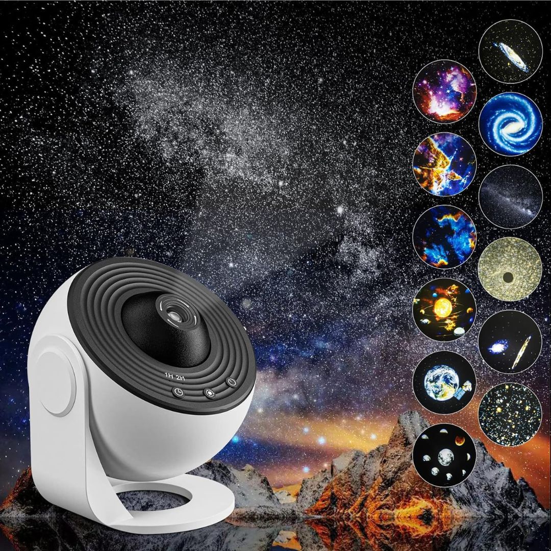 Skylight Projector – 12 Effecten, Verstelbare Helderheid, Timer