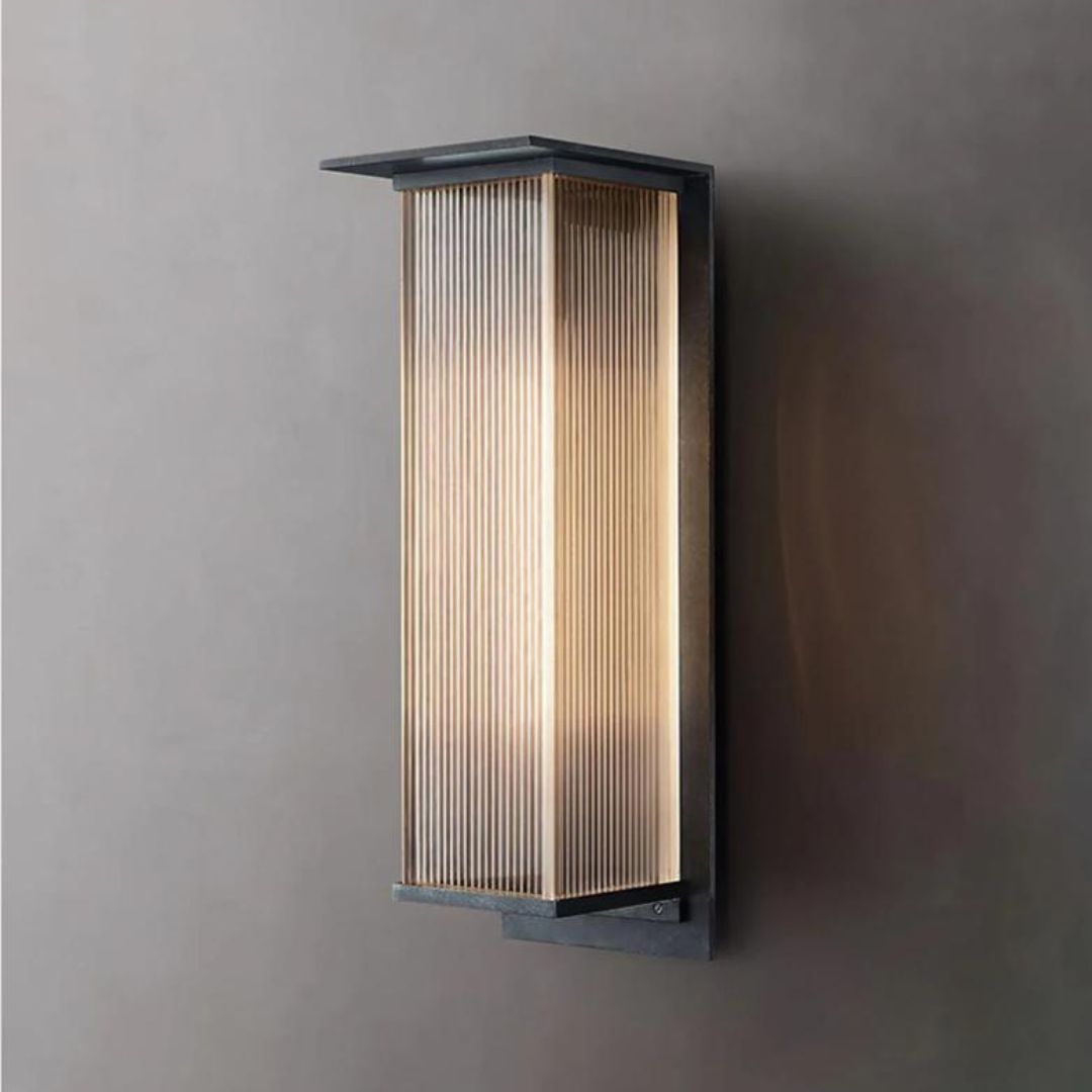 Buitenwandlamp Waterdicht LED Zwarte Box voor Tuin & Patio