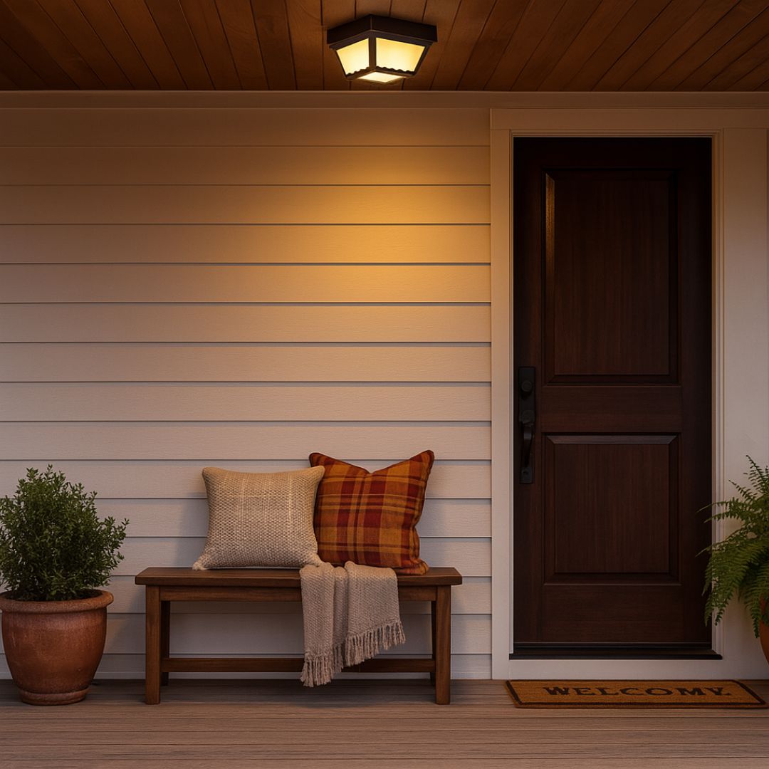 Buitenlamp met Twee Lichten – Zwart Wandlamp Buiten voor Sfeervolle Verlichting