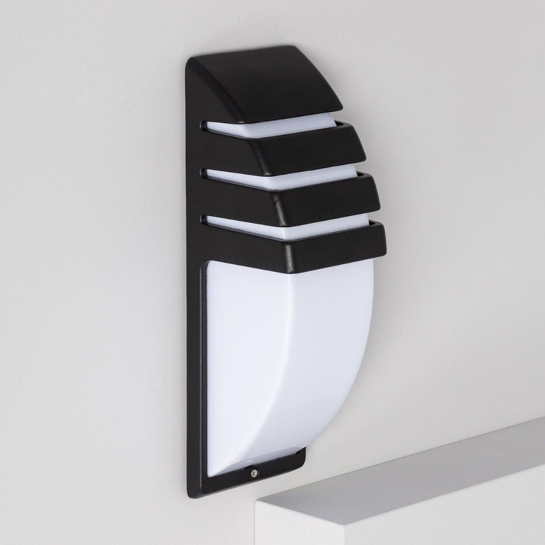 Buitenwandlamp met 6W LED, Grafietgrijze Aluminium Buitenlamp