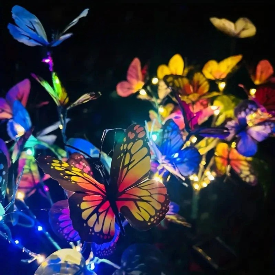 Solar Tuinverlichting Vlinder LED - Waterdicht en Duurzaam voor Sfeervolle Tuin