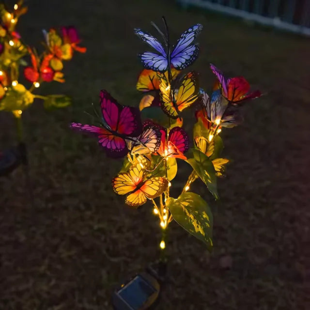 Solar Tuinverlichting Vlinder LED - Waterdicht en Duurzaam voor Sfeervolle Tuin