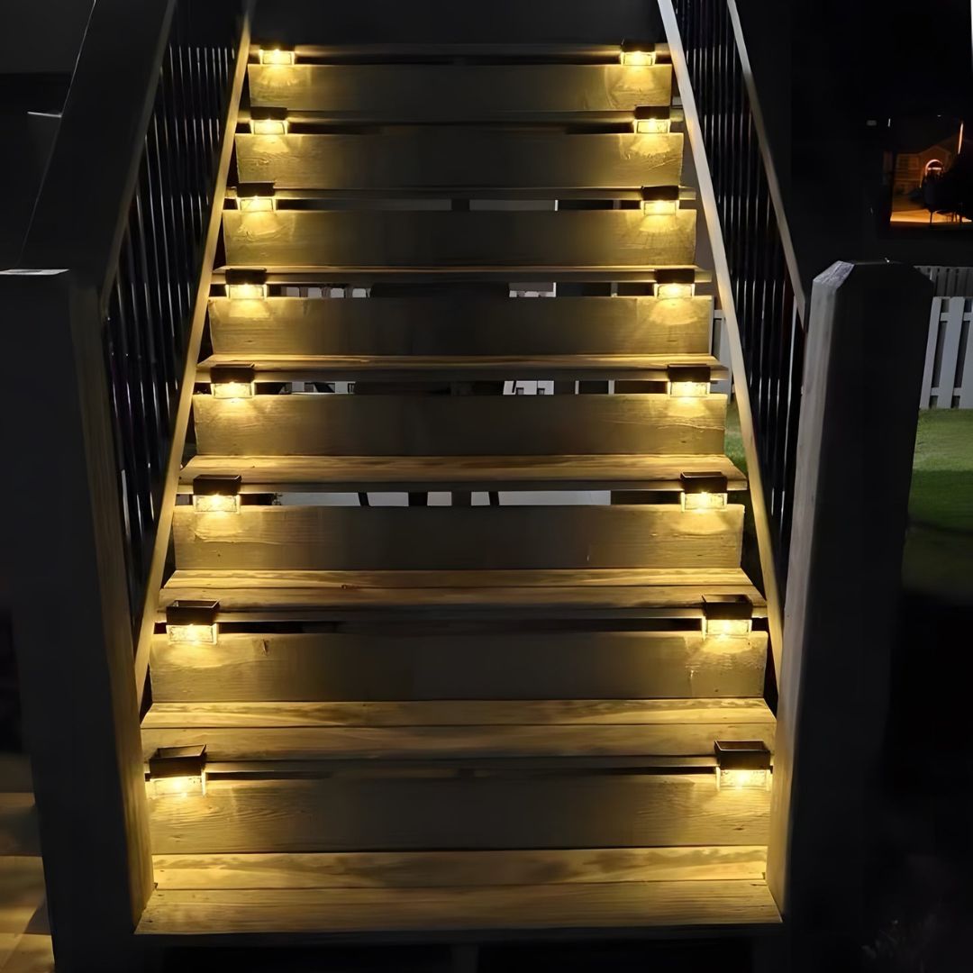 Buitenverlichting Solar Ice Brick Light - 6-Pack met RGB Kleuren