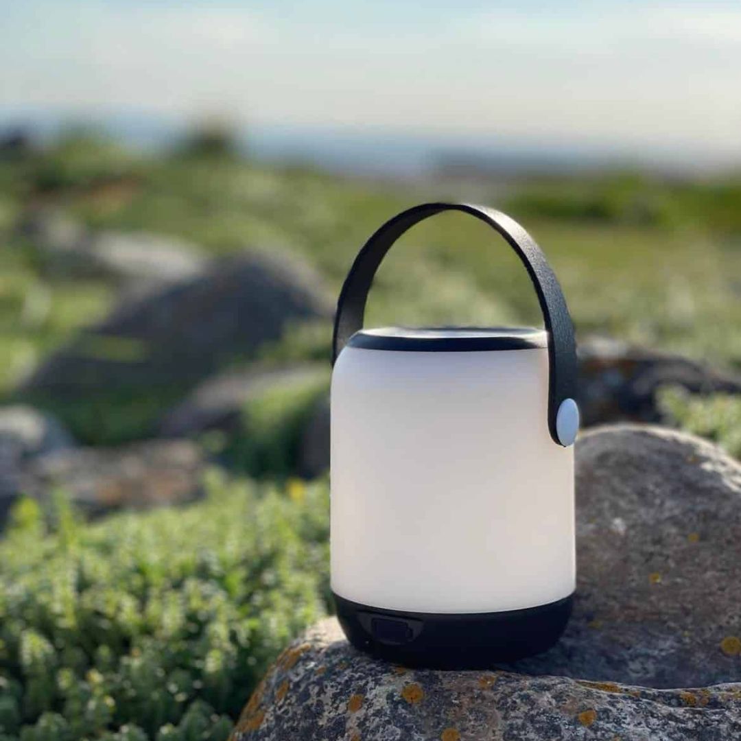 Draagbare LED Lantaarn met Aanraakbediening en USB – Ideaal voor Binnen en Buiten