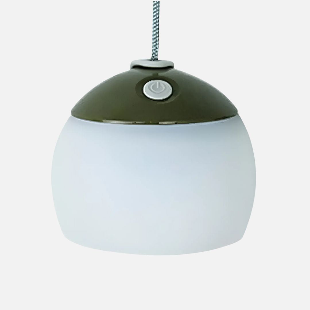 Buitencampinglamp met verstelbaar touw en warme-koude LED-modi