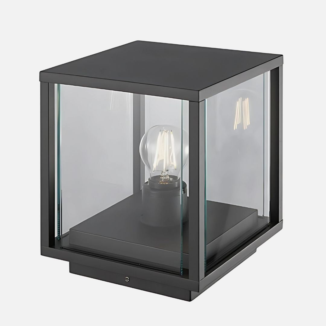 Buitenlamp van Die-cast Aluminium met E27 Fitting – Donkergrijs IP54