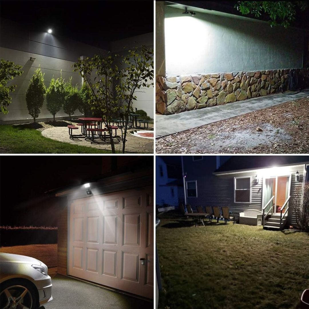 LED-schijnwerper met bewegingssensor 15W/30W/50W 5000K Waterdicht voor buiten
