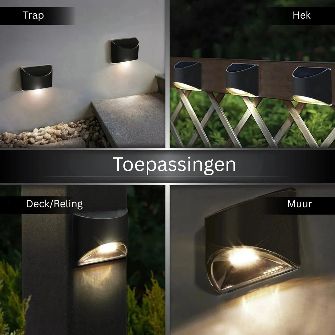 RVS LED Buitenwandlamp waterdicht IP65 voor Terrassen & Patio’s