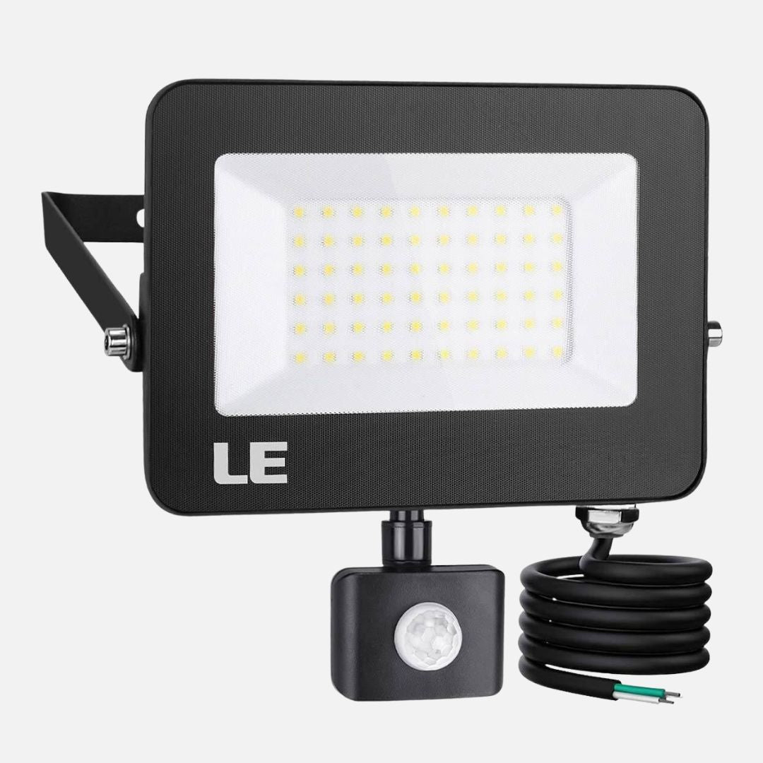 LED-schijnwerper met bewegingssensor 15W/30W/50W 5000K Waterdicht voor buiten