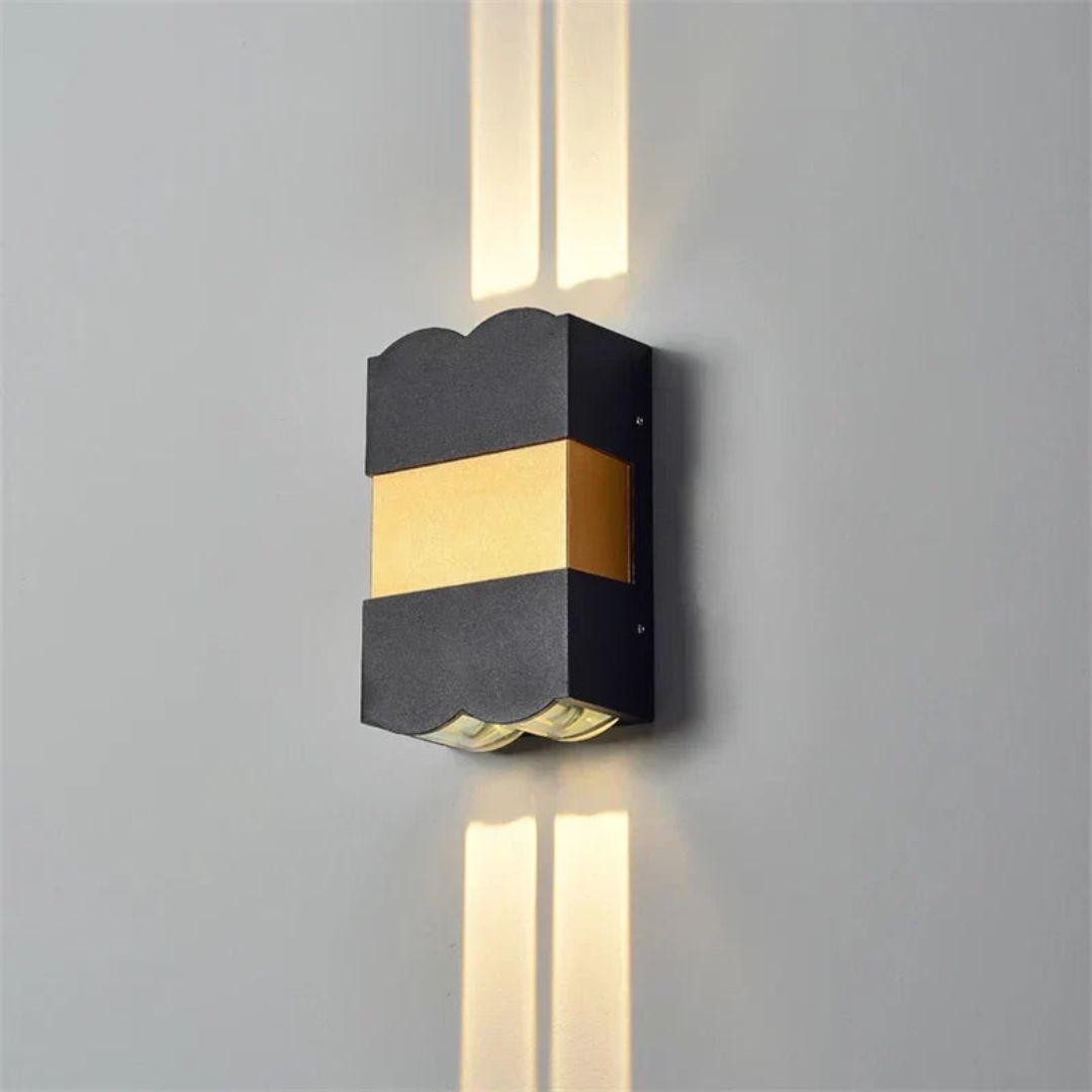 Waterdichte Buiten Wandlamp van Aluminium – Compact en Energiezuinig
