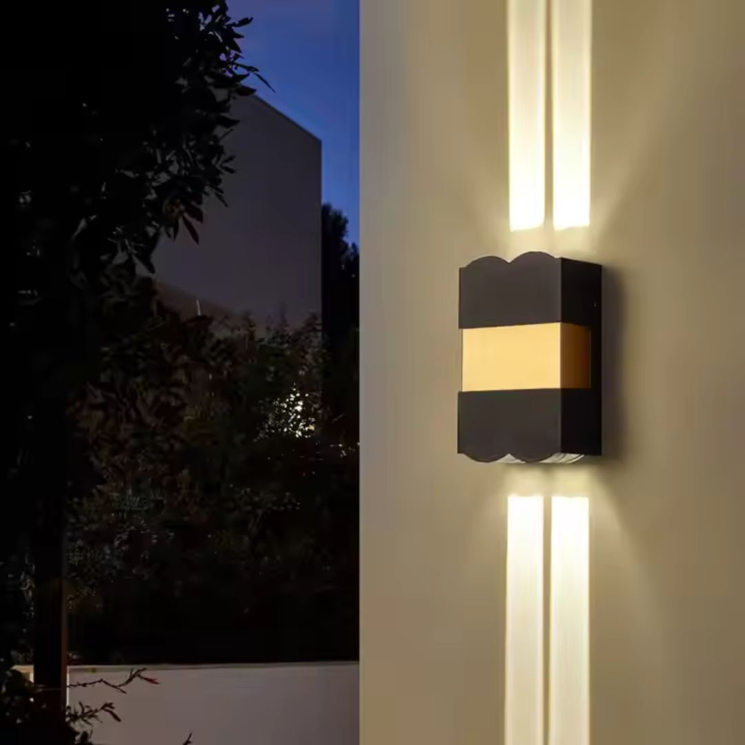 Waterdichte Buiten Wandlamp van Aluminium – Compact en Energiezuinig