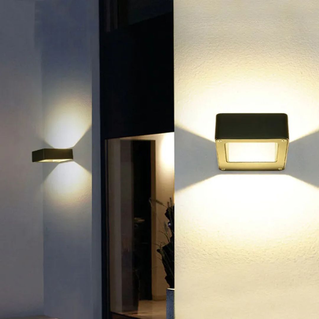 Waterdichte Buitenlamp met Sensor en Warme LED Verlichting voor Tuin