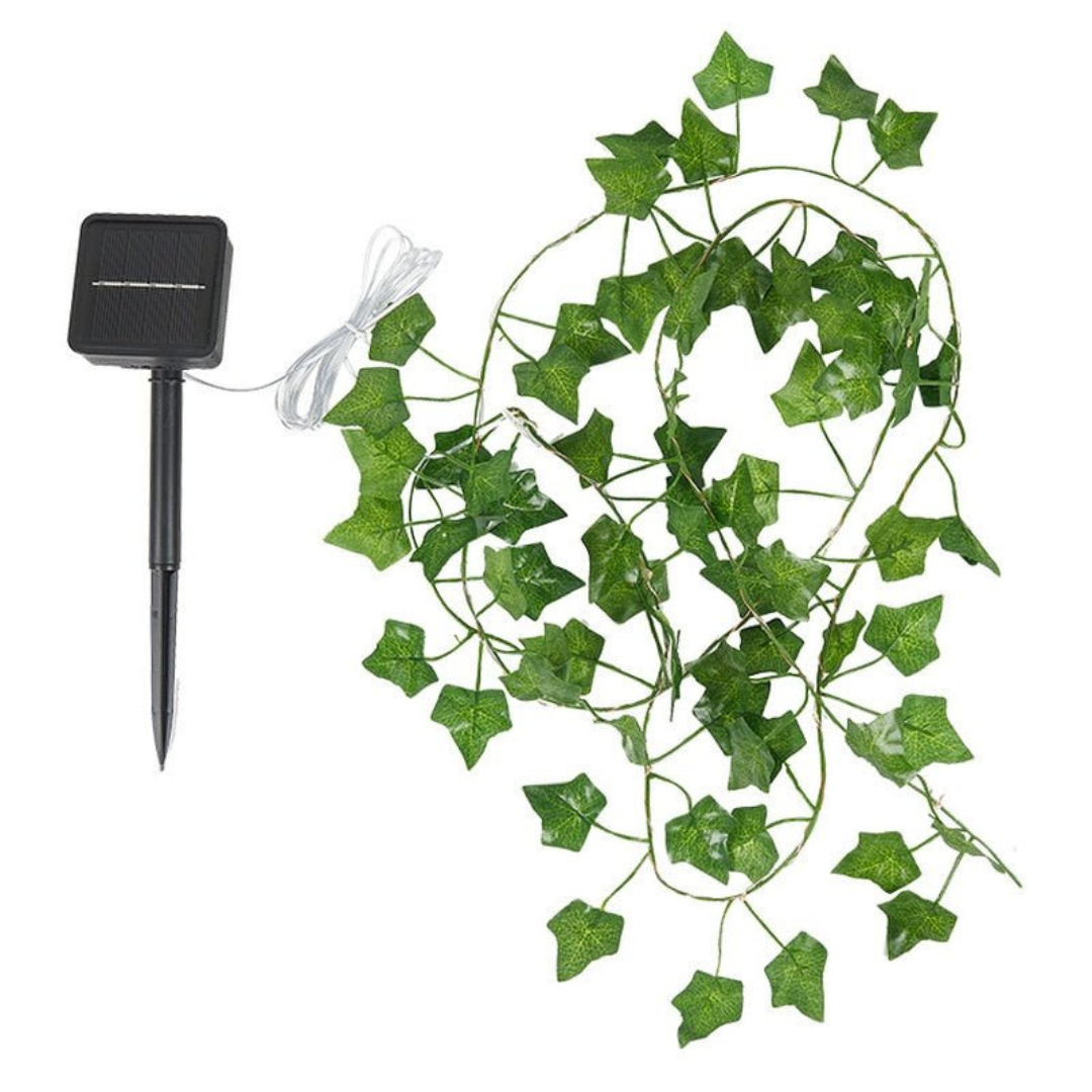 Solar Tuinverlichting - Waterdichte Ivy String Lights op Zonne-energie 2m, 5m, 10m