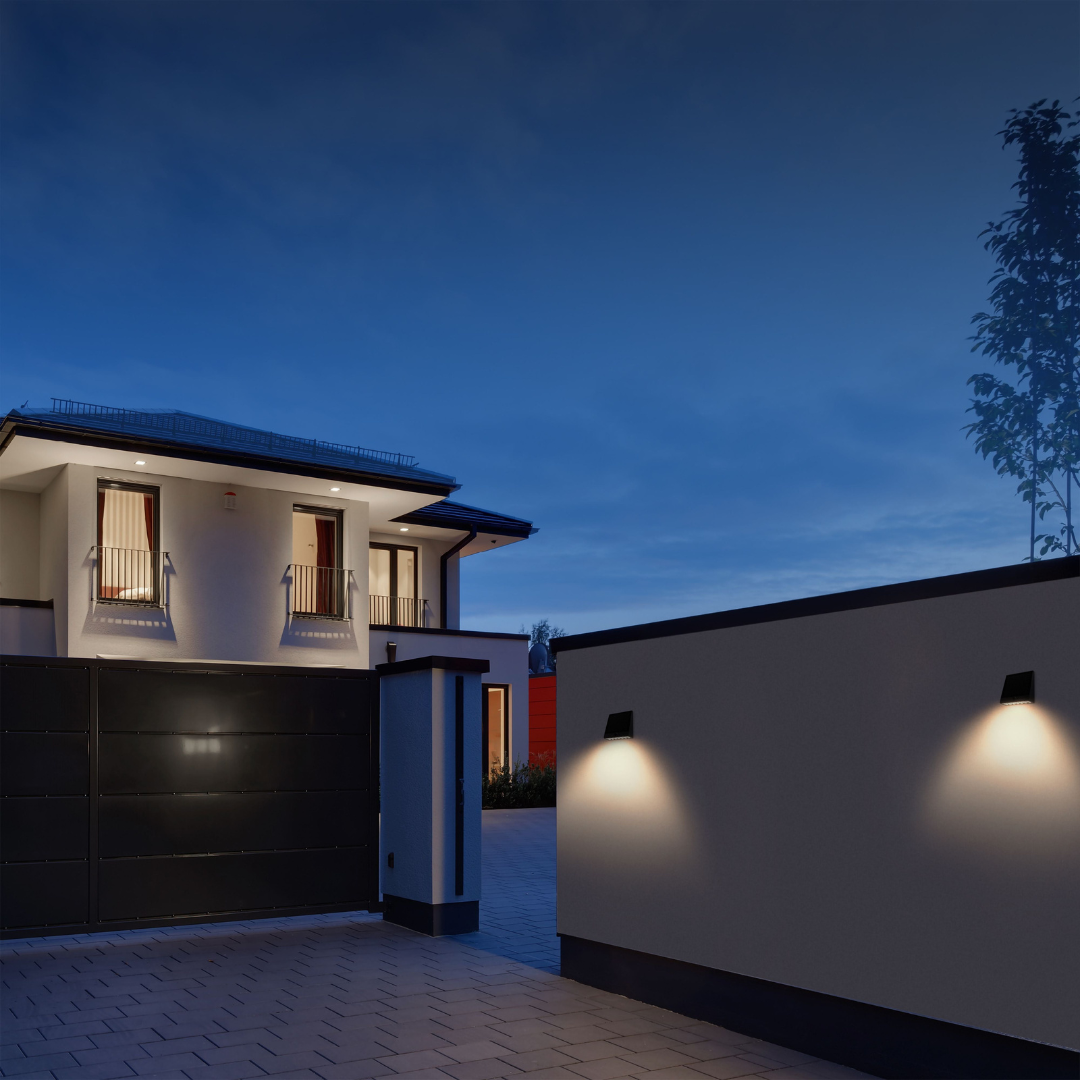 Zonova - Solar Buiten Wandlamp met Bewegingssensor