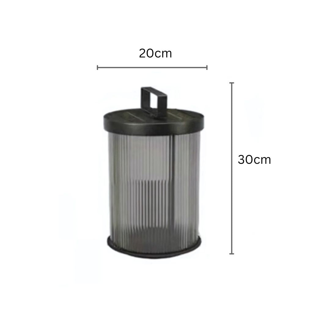 Kristallen Buitenlamp Zonne Energie met Retro Ontwerp – Waterdichte Solar Wandlamp