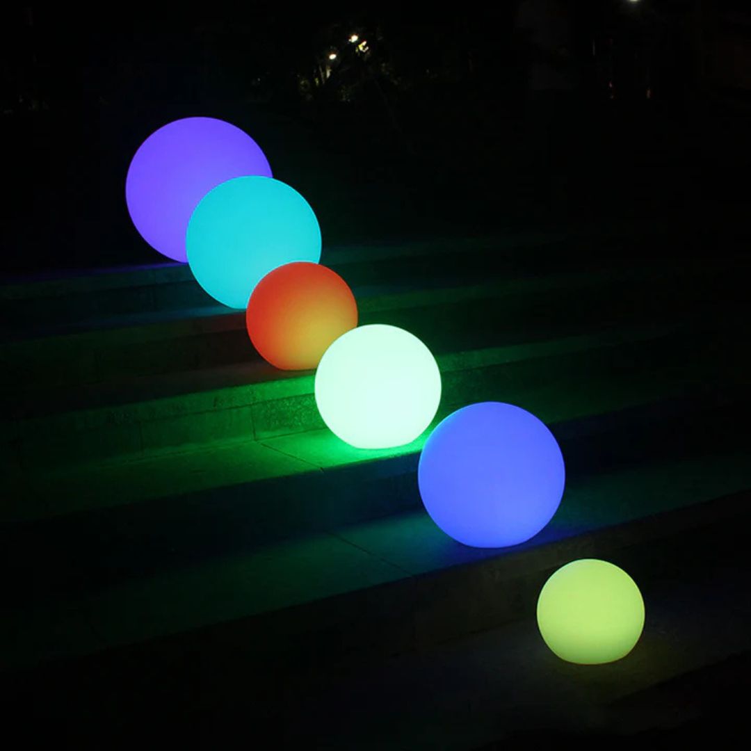 Aurora LED Tuinverlichting – 16 Kleuren, Weerbestendig