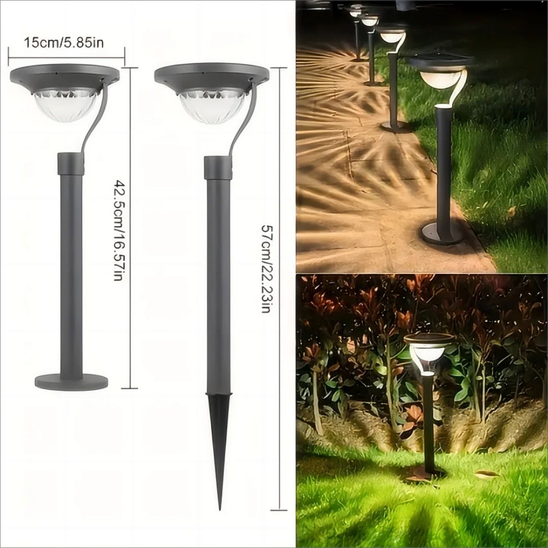 Zonne-energie Tuinlamp met Automatische Verlichting en IP65 Bescherming