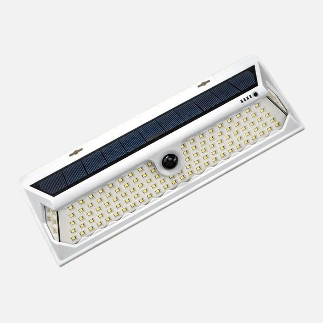Solar Wandlamp Buiten met 120 LED's en Bewegingssensor - Weerbestendig