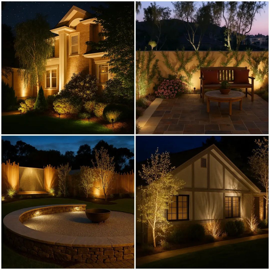 Zonne-energie Tuinlamp 9 Kleuren Waterdicht Verstelbare Solar Verlichting