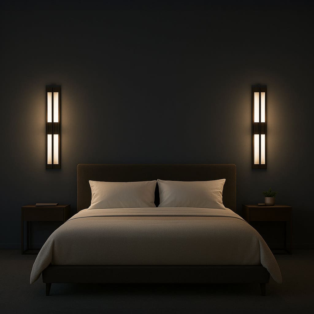 LED Wandlamp Zwart voor Buiten – IP65 Waterdichte Wandlamp met Warm Licht en Modern Design