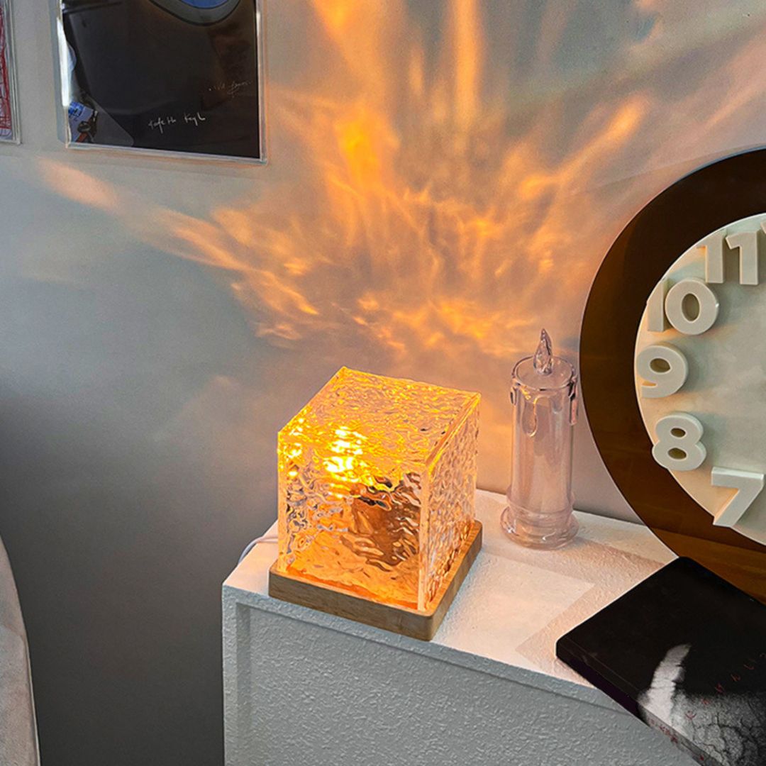 Ocean Wave Projectorlamp – 16 Kleuren, Dimbaar, Met Afstandsbediening