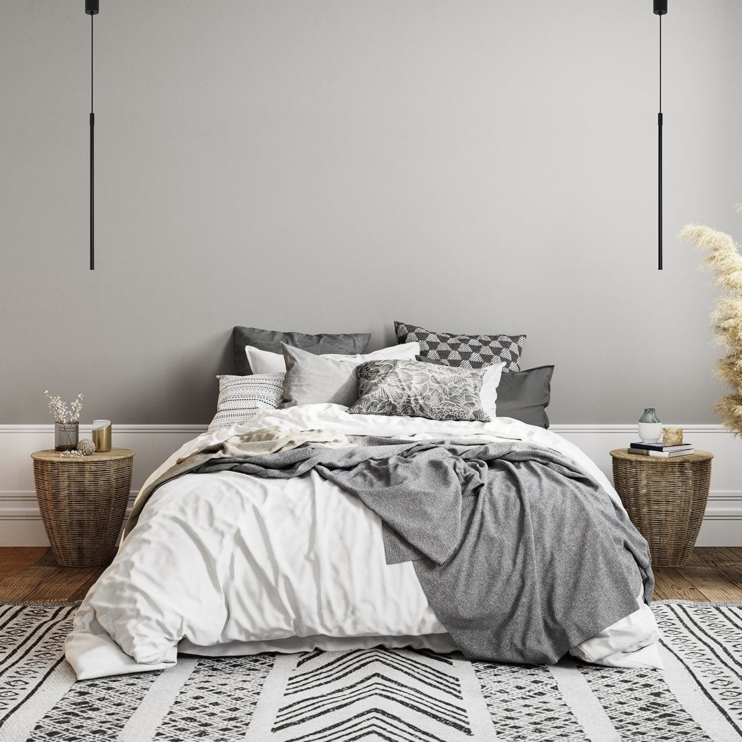 Zwarte LED Hanglamp – Minimalistisch, Aluminium, Energiezuinig