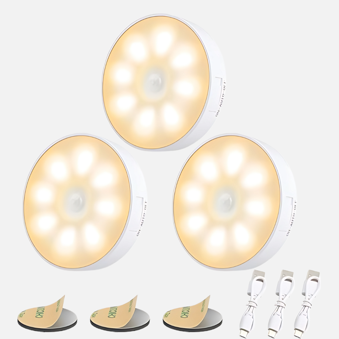 Draadloze Kastverlichting met Bewegingssensor & Afstandsbediening – 3 Kleurtemperaturen