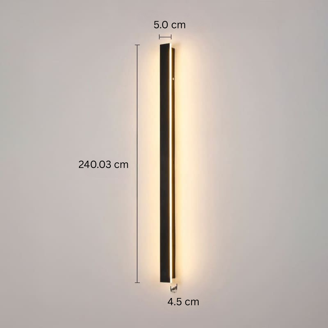 Moderne Dimbare Buitenlamp – Waterdicht & Voor Wandmontage