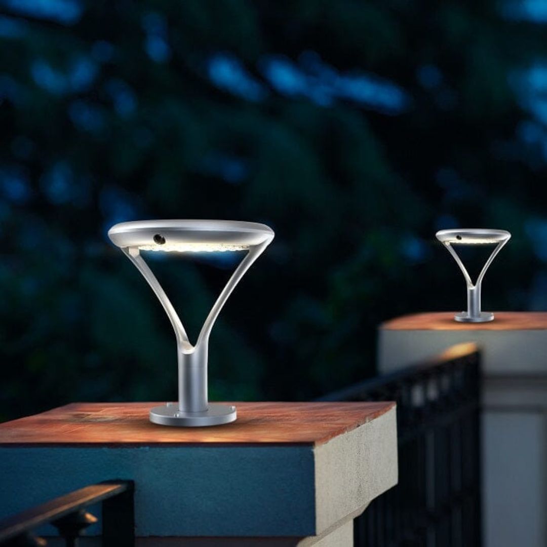 Buitenlamp Zonne Energie met Schemersensor - Dusk tot Dawn Functie