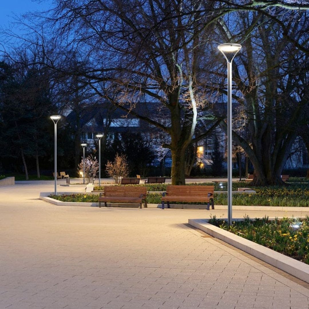 Buitenlamp Zonne Energie met Schemersensor - Dusk tot Dawn Functie