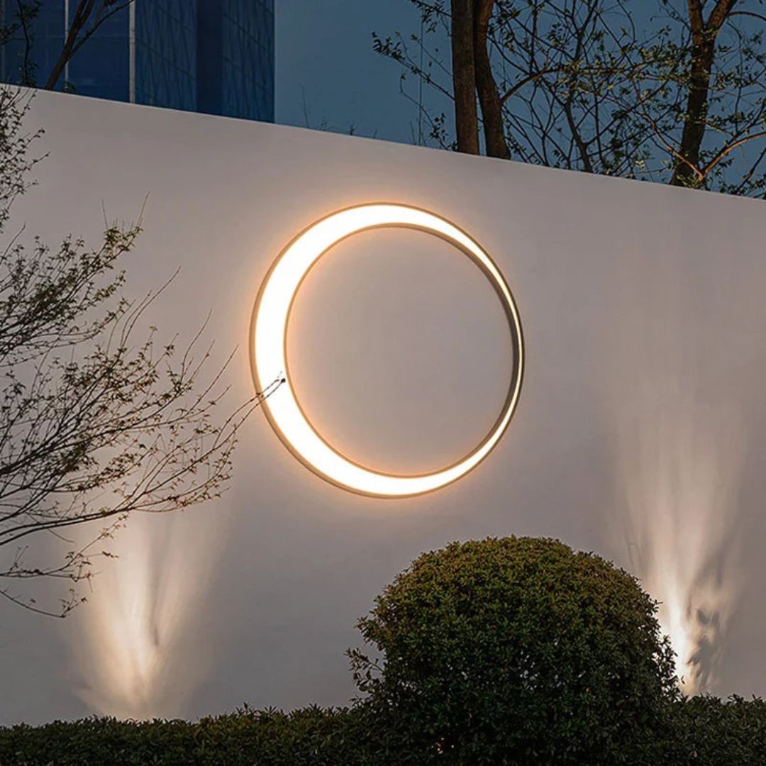 Waterdichte Buiten Wandlamp met LED en Modern Design - Ronde Stijl