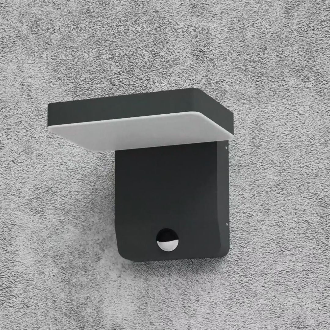 Solar Buitenlamp met Bewegingssensor - Draadloos en Modern Design