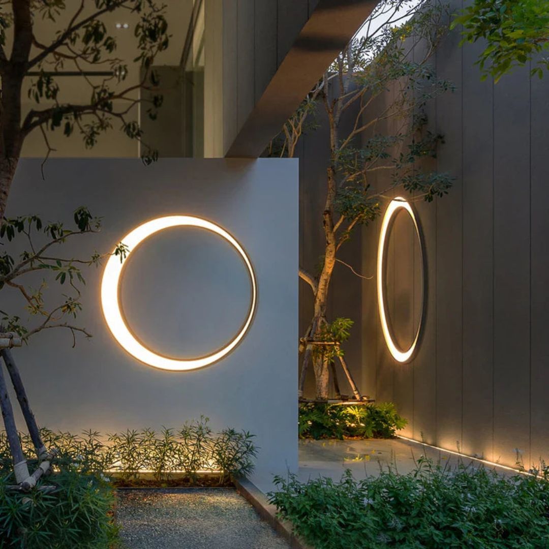 Waterdichte Buiten Wandlamp met LED en Modern Design - Ronde Stijl