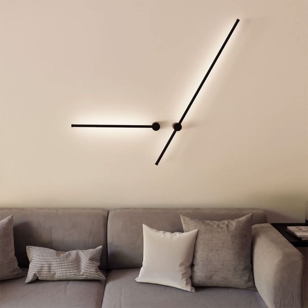 Dimbare LED Wandlamp – Slank, Met Geheugenfunctie
