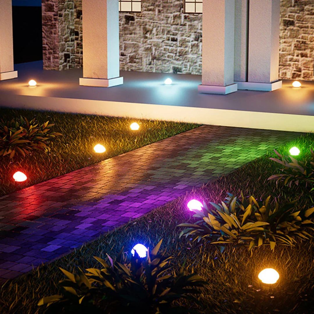 Solar Tuinlamp Pebble met Dimbare LED en IP65 Waterdicht – Tuinverlichting op Zonne-energie