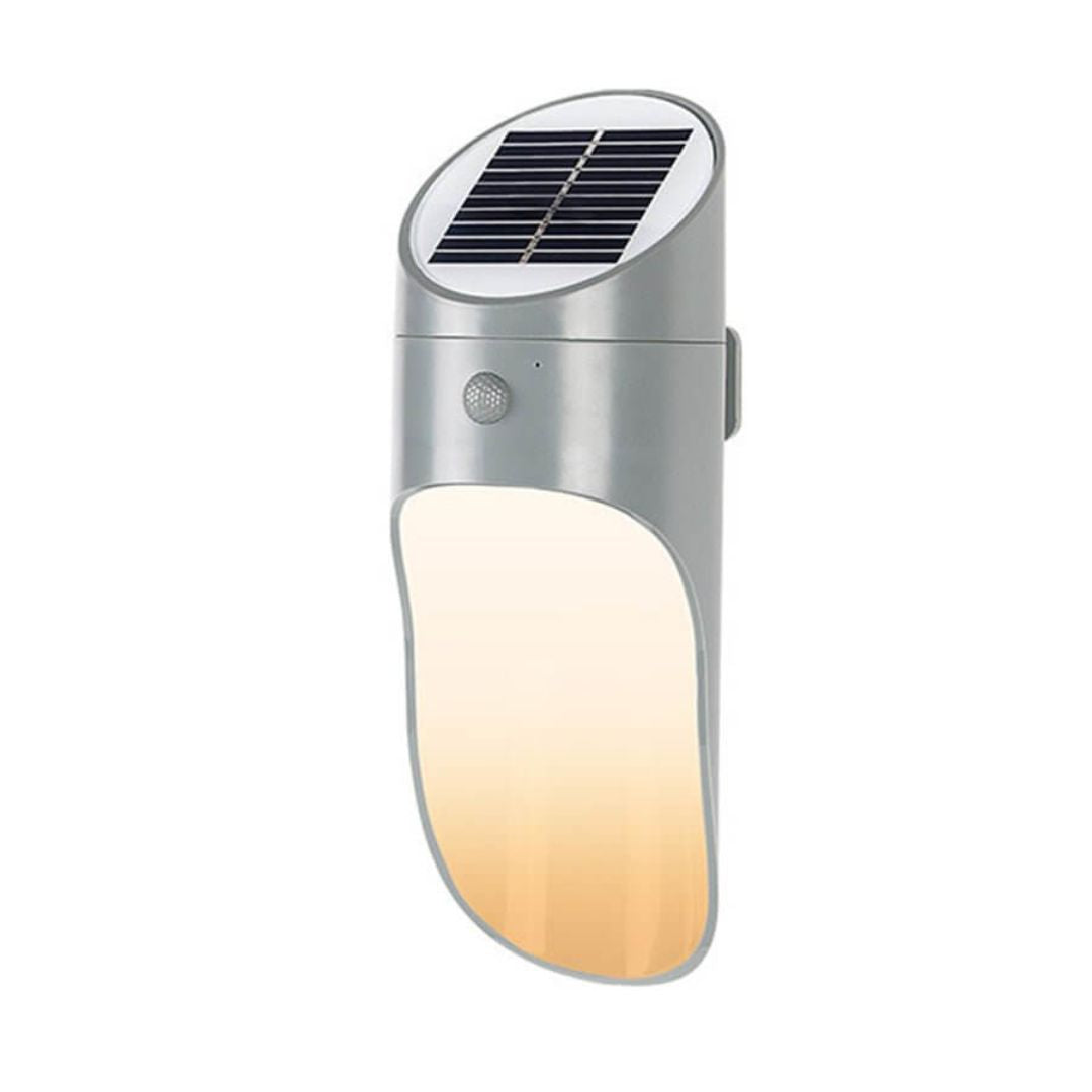 Zonne-energie LED Wandlamp Buiten Waterdicht met Bewegingssensor
