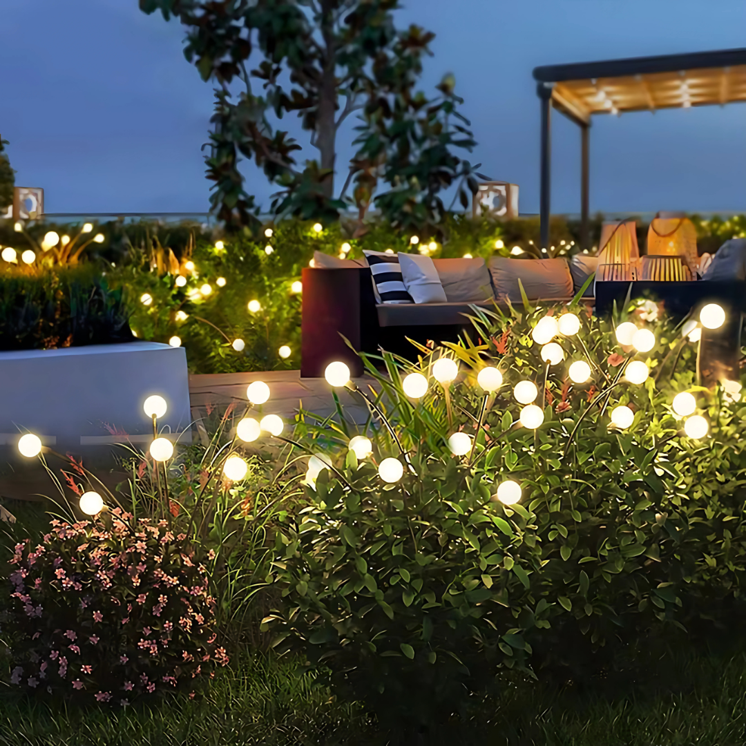 Zonne Tuinverlichting – Draadloos, Automatisch, Warm Licht