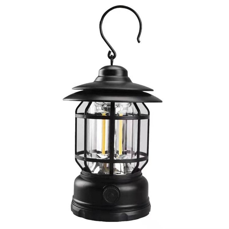 Retro-Campinglamp – 360° Licht, Magnetisch, Waterdicht