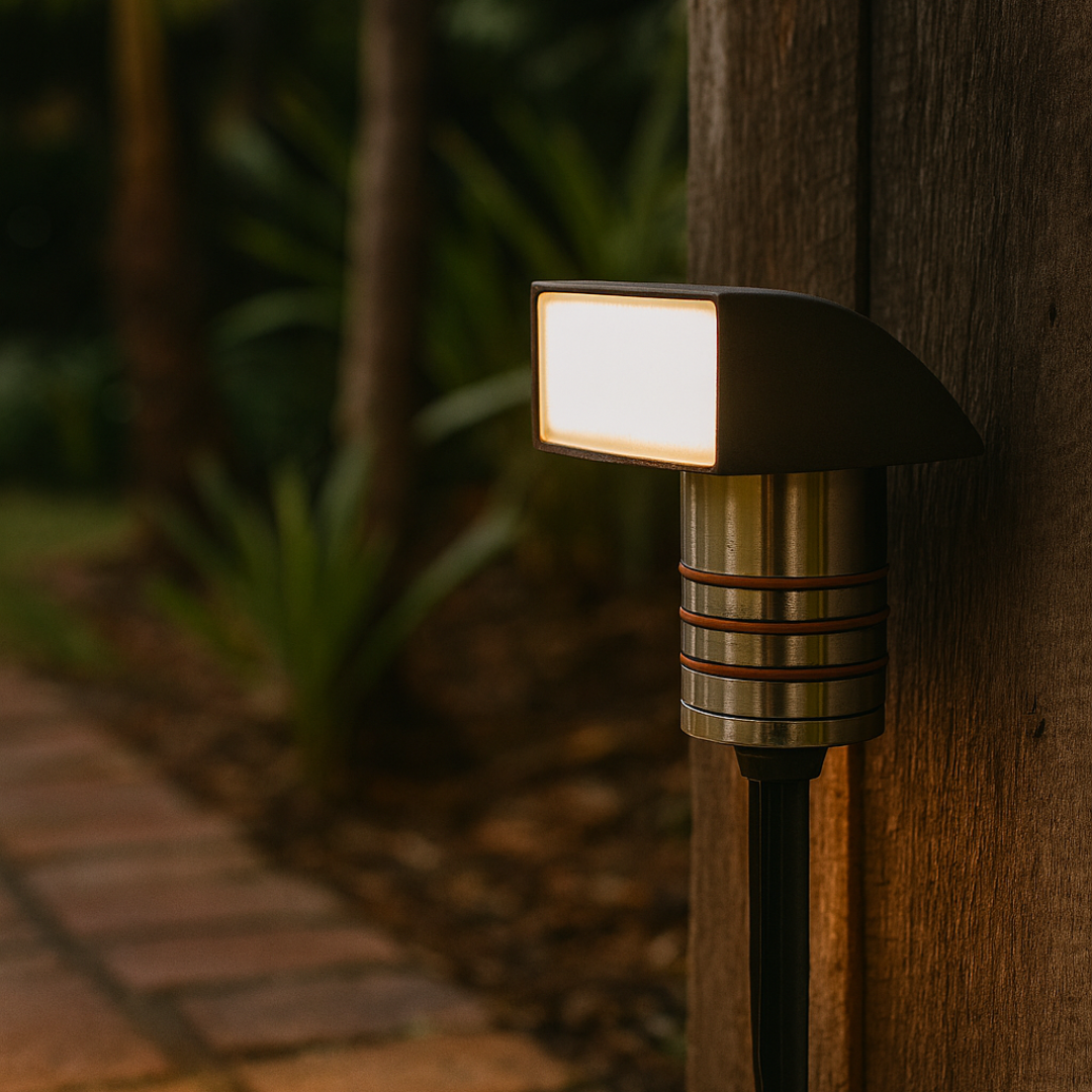 Kleurrijke LED Tuinlamp van Roestvrij Staal - Energiezuinige Buitenverlichting