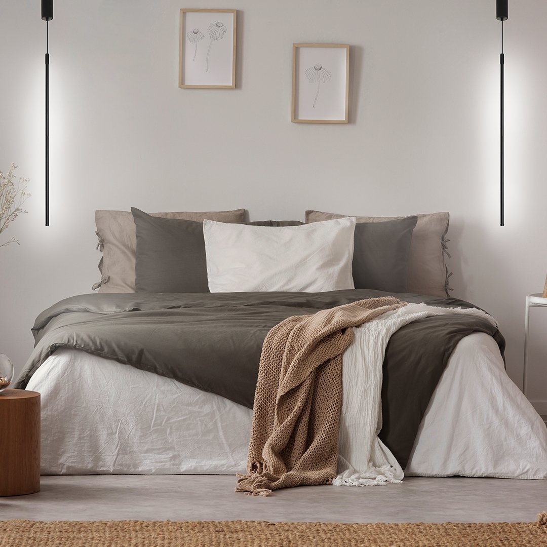 Zwarte LED Hanglamp – Minimalistisch, Aluminium, Energiezuinig