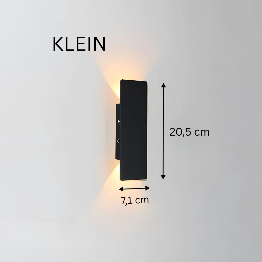 Slanke Buitenwandlamp van Aluminium met IP65-bescherming – Moderne Buitenlamp voor Stijlvolle Buitenverlichting