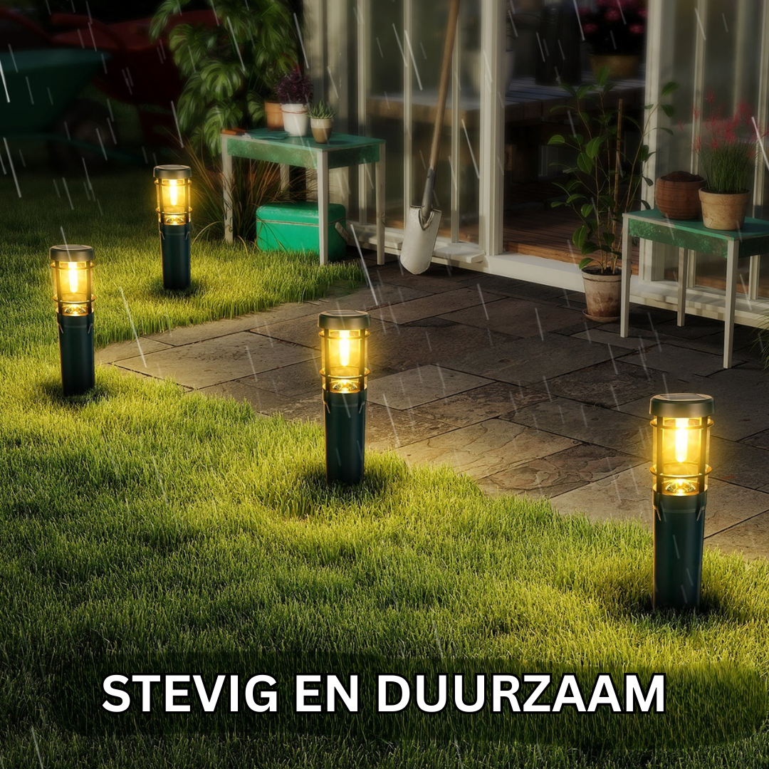 Solar Tuinverlichting Waterdicht Padlichten 14u Verlichting IP65 Buiten