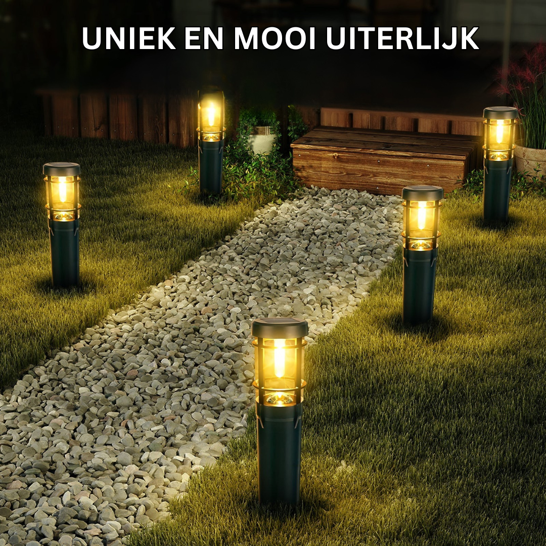 Solar Tuinverlichting Waterdicht Padlichten 14u Verlichting IP65 Buiten