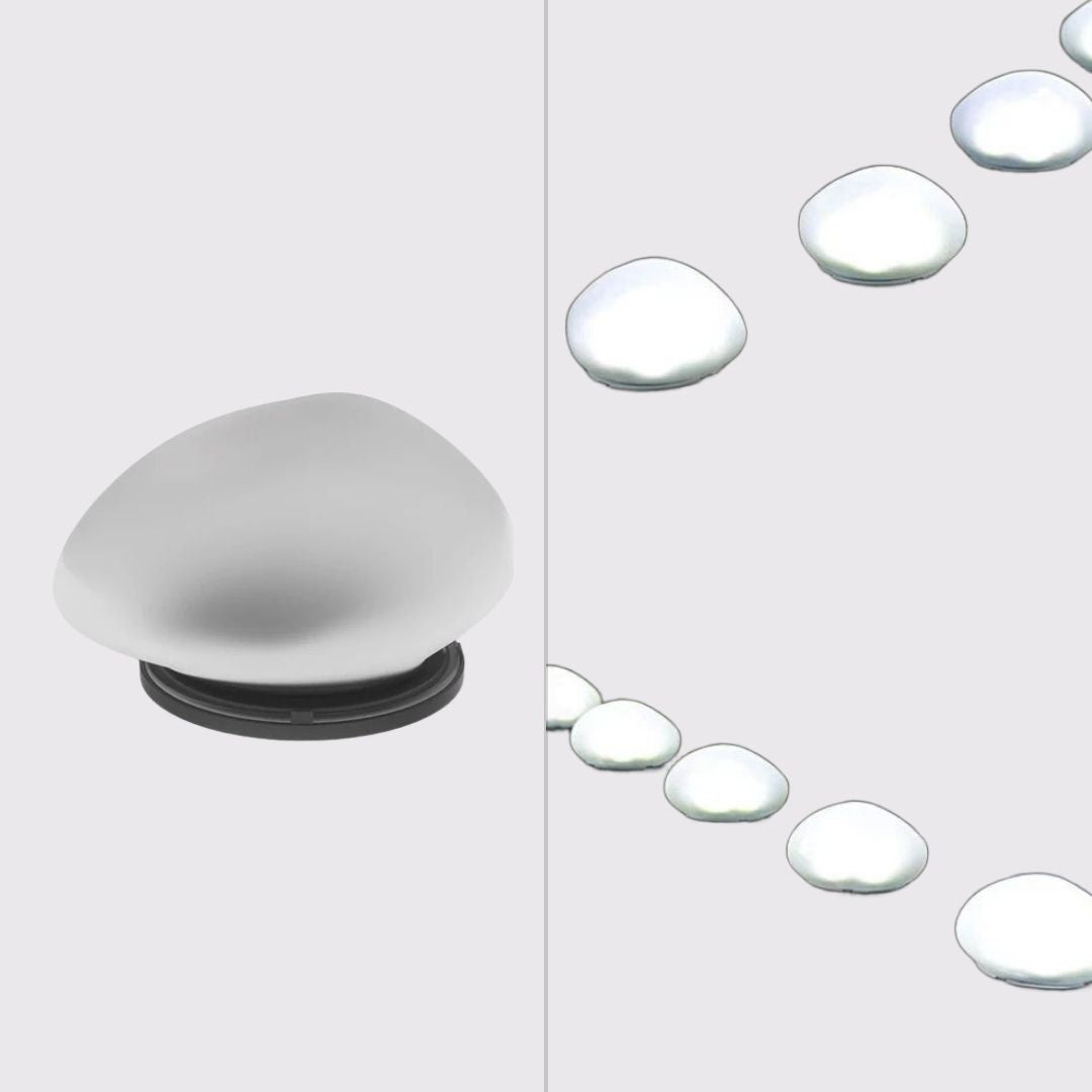 Solar Tuinlamp Pebble met Dimbare LED en IP65 Waterdicht – Tuinverlichting op Zonne-energie