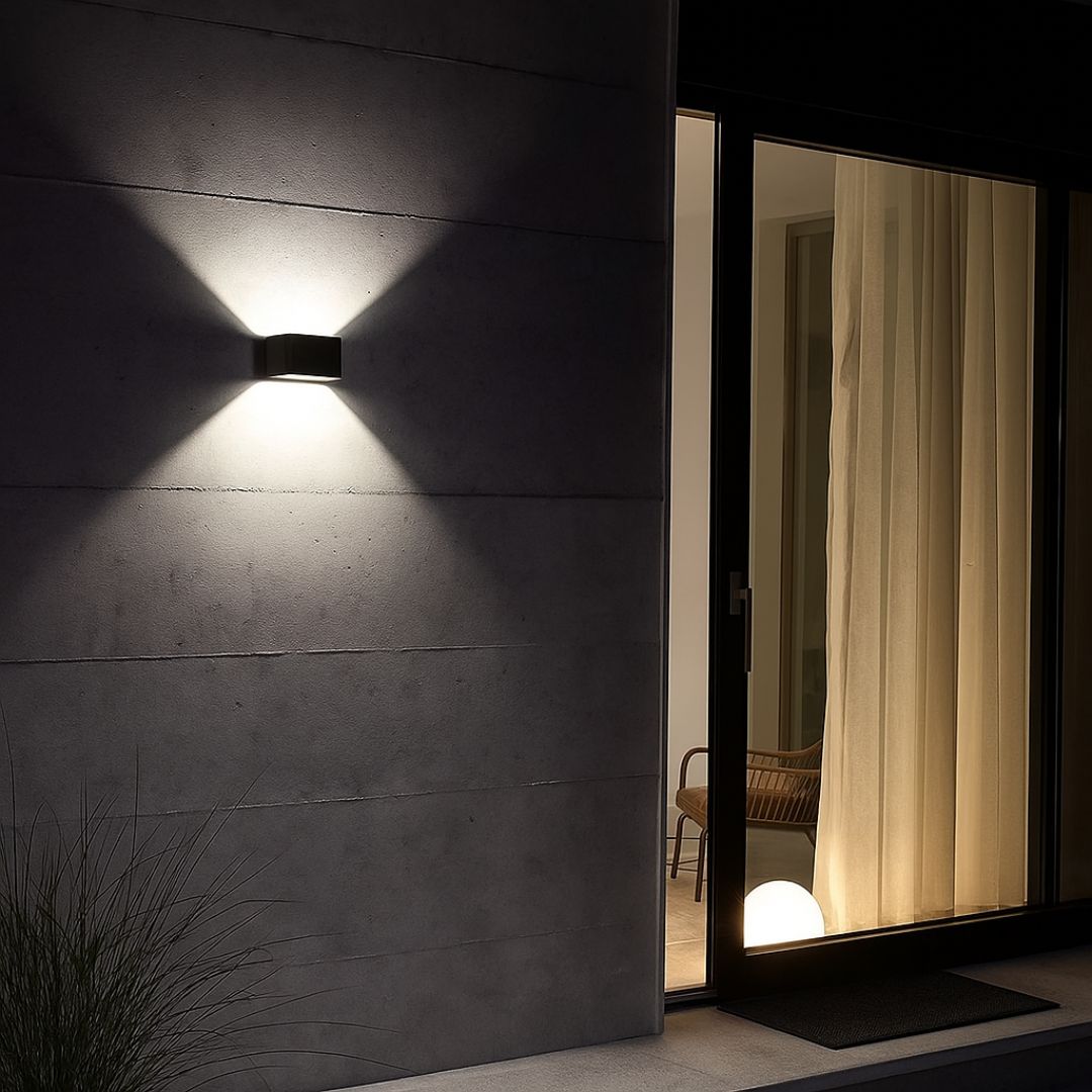 Waterdichte Buitenlamp met Sensor en Warme LED Verlichting voor Tuin