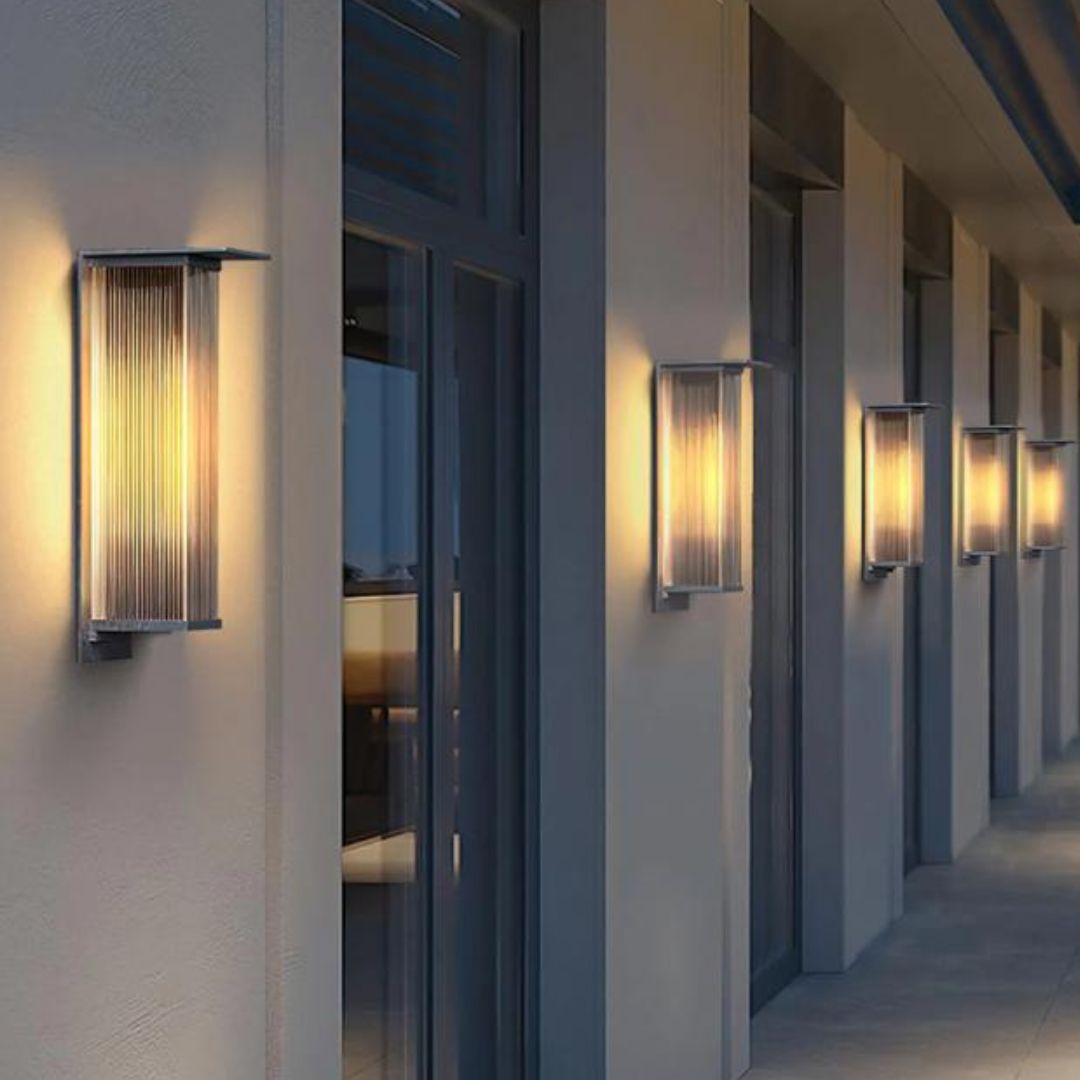 Buitenwandlamp Waterdicht LED Zwarte Box voor Tuin & Patio