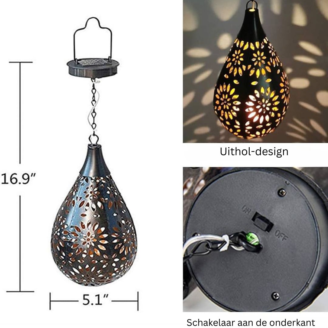 SolarGlow LED Tuinlamp – Waterdicht, Decoratief & Automatisch