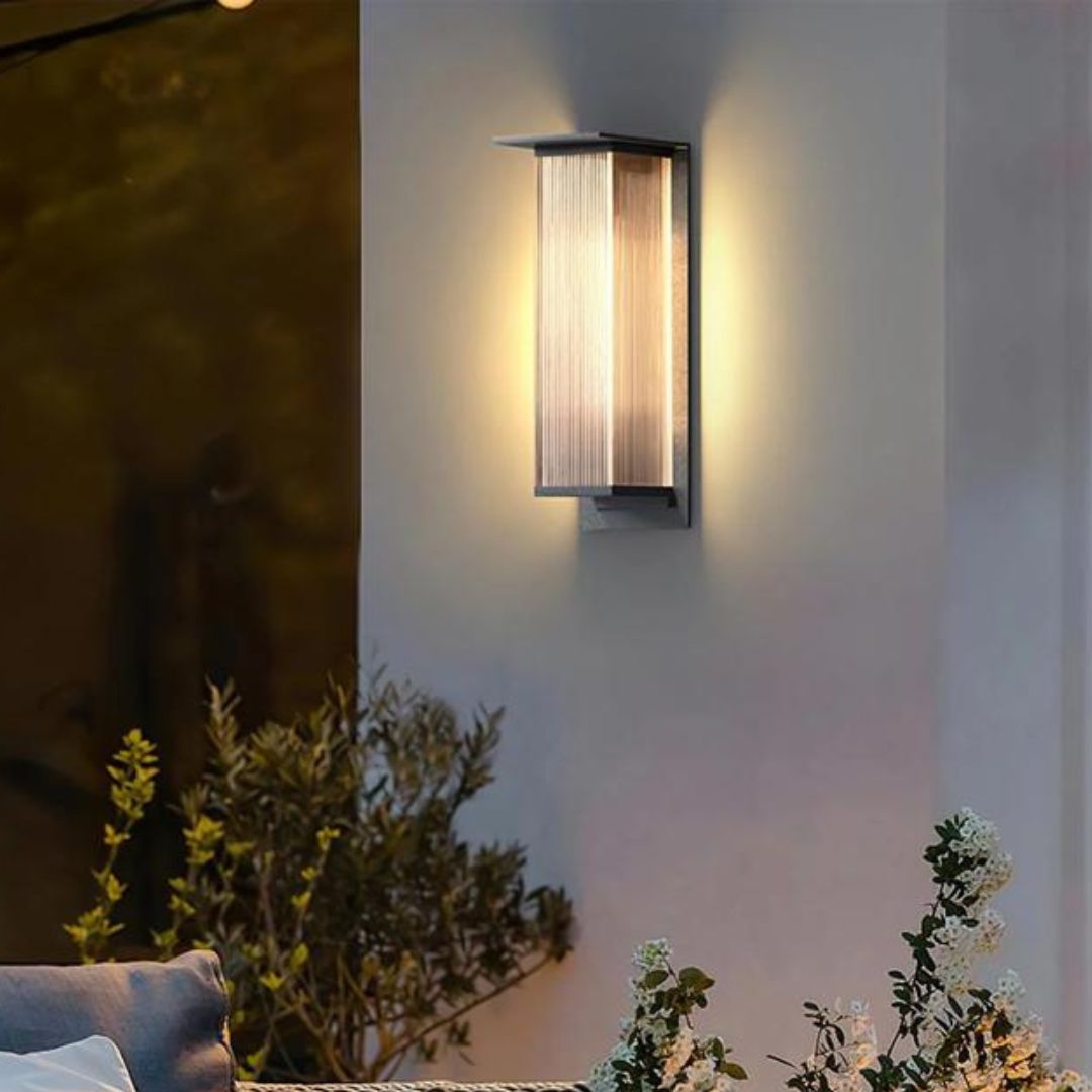 Buitenwandlamp Waterdicht LED Zwarte Box voor Tuin & Patio