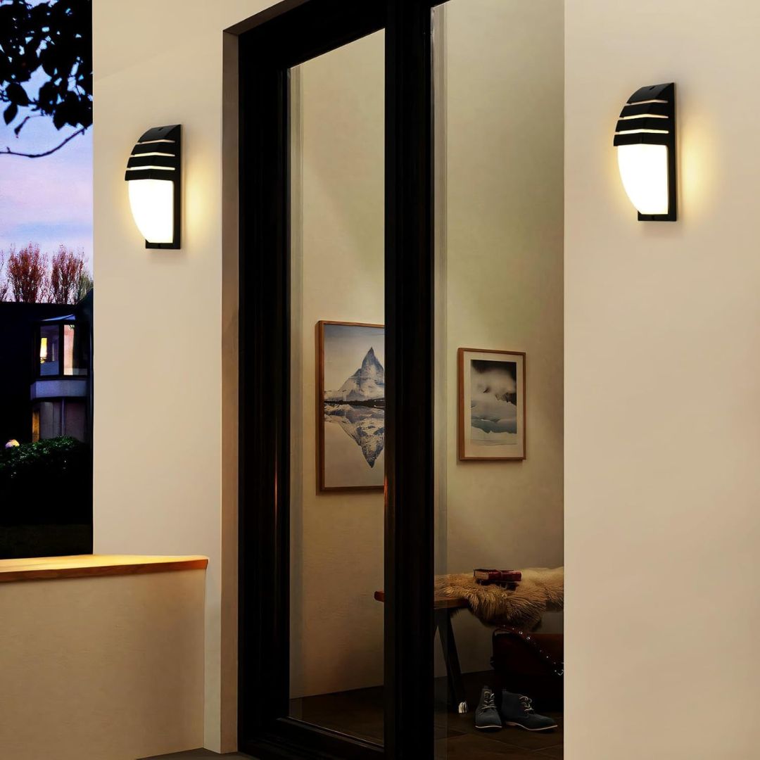 Buitenwandlamp met 6W LED, Grafietgrijze Aluminium Buitenlamp