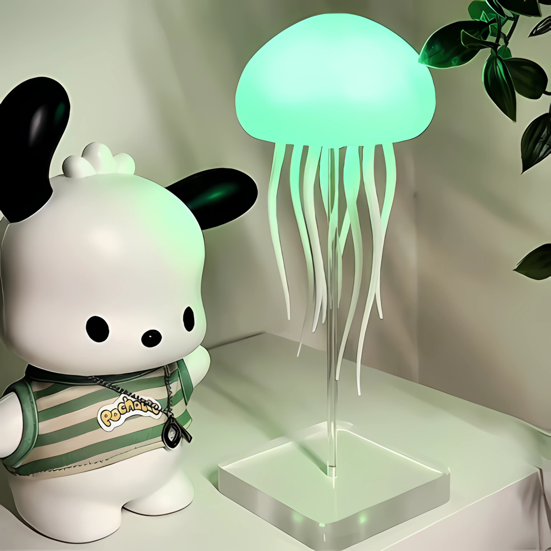 Medusa LED Lamp – Onderwater Effect, Oplaadbaar, Multikleur